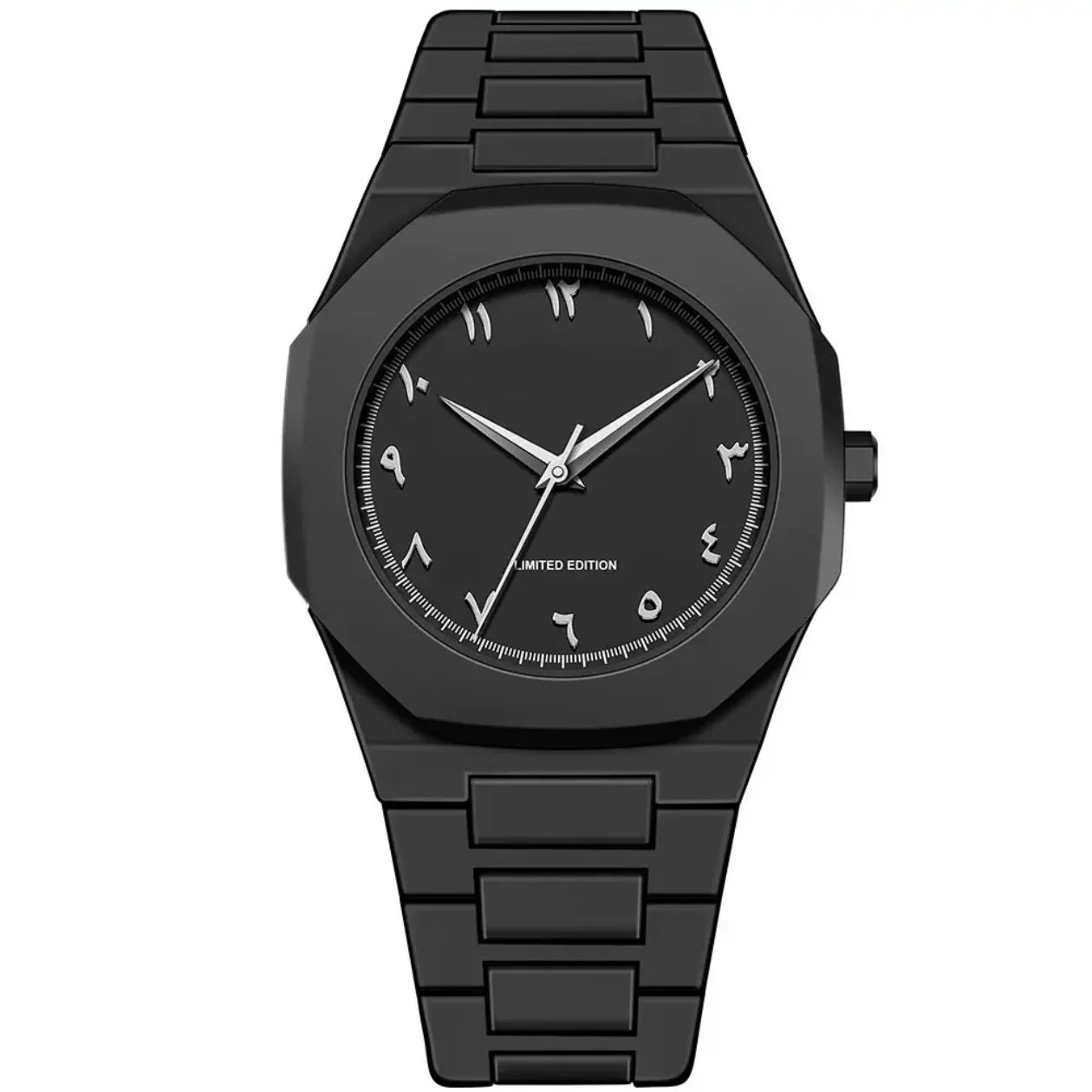 Black Arabic Aura Watch