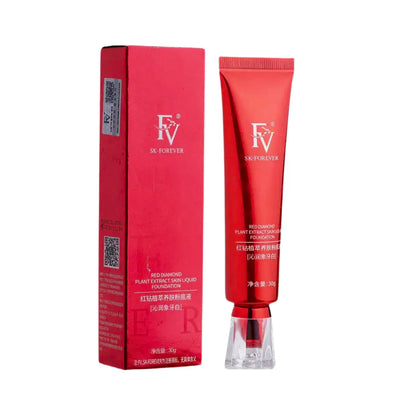 FV Waterproof Liquid Foundation with Matte Finish, Lightweight, Oil-Free, Natural Look Makeup for Combination & Oily Skin, Light to Medium Coverage